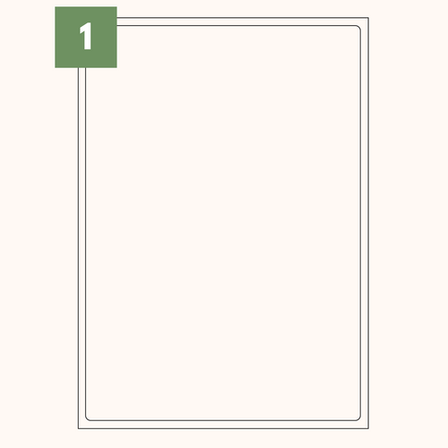 A4 Sheet Address Labels