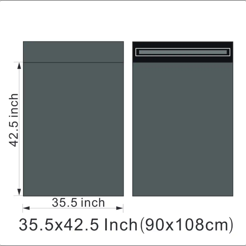 Grey Mailing Bags