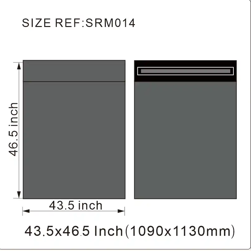 Grey Mailing Bags